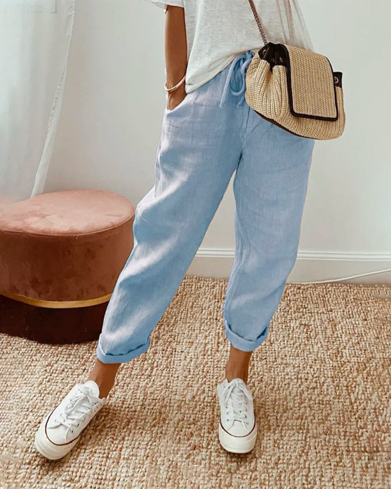 BALI - Elegant Cotton Pants
