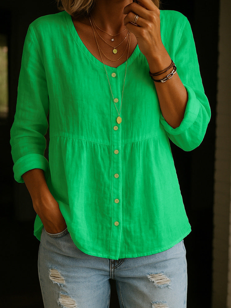 Claire - Linen Shirt