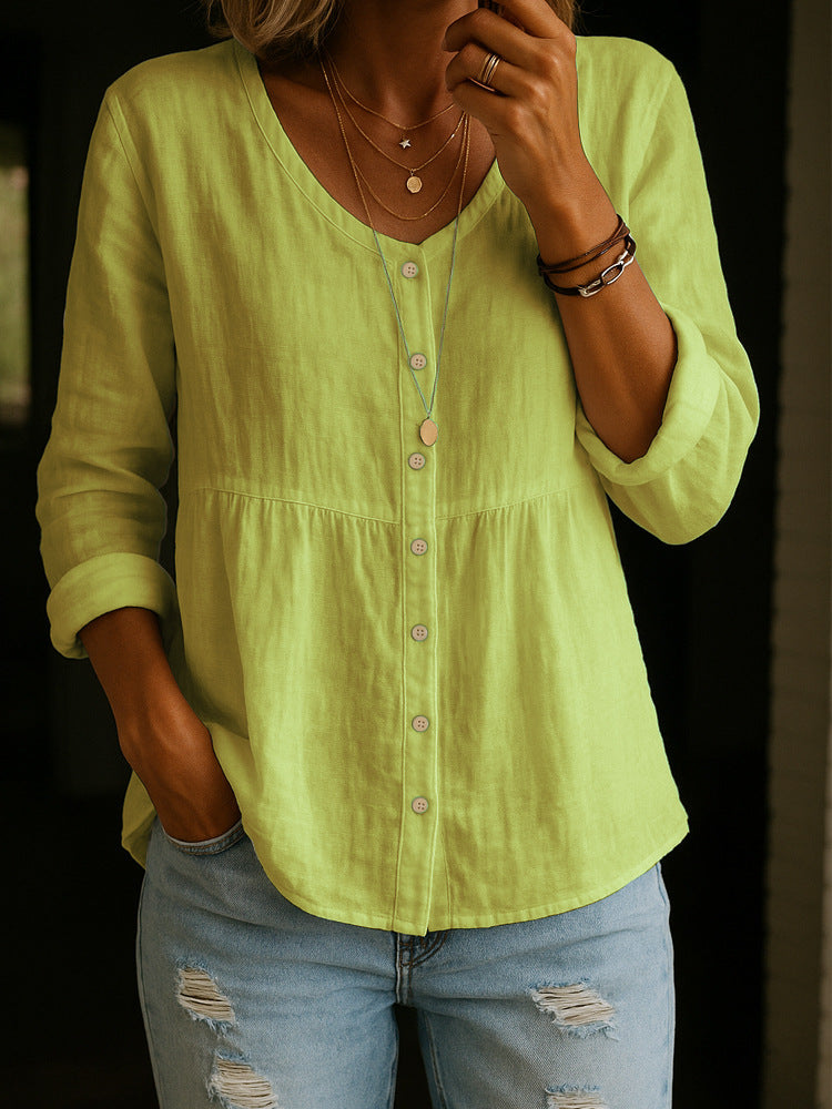 Claire - Linen Shirt